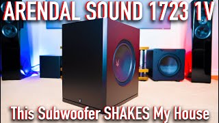 Arendal Sound 1723 1V Subwoofer Unboxing amp Overview  Beauty amp a BEAST [upl. by Cobby]