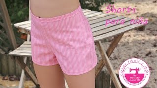 Cómo hacer unos shorts o pantalones cortos [upl. by Enhpad]