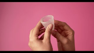 How to fold and insert the Diva Cup [upl. by Cousin454]