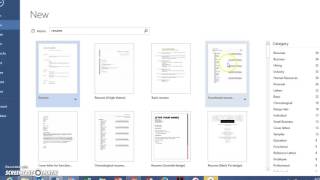 ¿Cómo crear resumés en Word 2013 [upl. by Zurc]