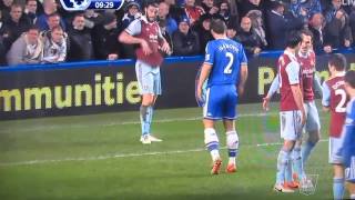 Branislav Ivanovic vs James Collins [upl. by Yle]