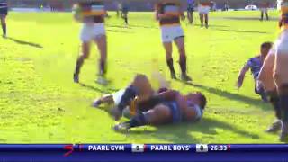 Paarl Gimnasium v Paarl Boys High Highlights [upl. by Sall]