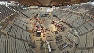 Watch the MSG renovation in 60 seconds [upl. by Anila]