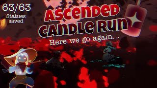 Ascended Candles Run  Eden Beginners Guide 👌🏼 sky children of the light  Noob Mode [upl. by Ro223]