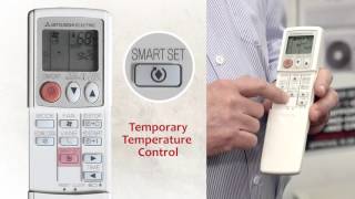 How To Use A Mitsubishi Air Conditioner Remote Control Guide [upl. by Juliane]