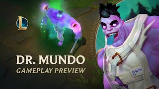 Dr Mundo Gameplay Preview  League of Legends [upl. by Esinned]