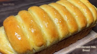 CONDENSED MILK BREAD  Pull Apart Soft Loaf Bread [upl. by Latimore616]