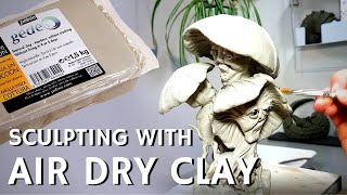 Sculpting with Air Dry Clay Tips and Materials [upl. by Madelyn]