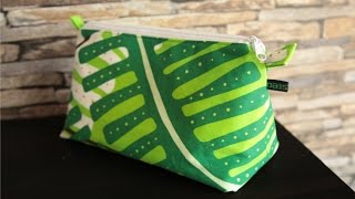 DaIsY´s DIY  Kosmetiktasche selber nähen [upl. by Sugna]