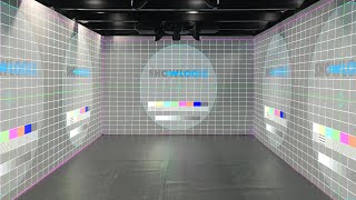 Cyberport  270degree immersive projection room [upl. by Onavlis]