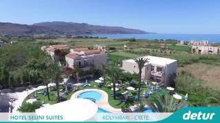 Hotel Selini Suites  Family Hotel  Holiday in Kolymbari Crete Greece  Detur [upl. by Korns]