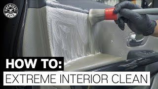 How To Extreme Interior Clean  Chemical Guys [upl. by Lydnek934]