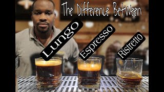 How to make a Ristretto Espresso amp Lungo Difference [upl. by Zitah34]