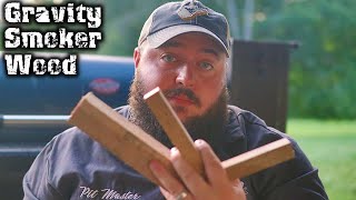 How To Use Wood In A Gravity Smoker chargrillergravity980 gravitysmoker smokingwood [upl. by Aciras]