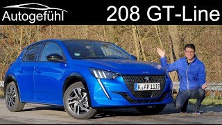 allnew Peugeot 208 GTLine FULL REVIEW PureTech 130  Autogefühl [upl. by Eille266]