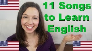 11 Songs for English Fluency Learn English With Music [upl. by Nylirrej588]