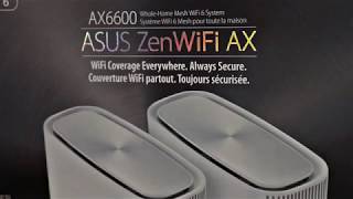 ASUS ZenWiFi AX XT8 AX6600 Mesh WiFi 6 [upl. by Annavaj]