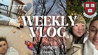 WEEKLY VLOG  life in between harvard classes [upl. by Bigner180]