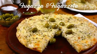 Fugazza y Fugazzeta  Pizza Argentina de Cebolla [upl. by Quillon]