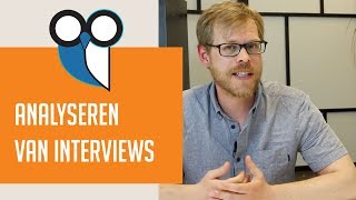 Interviews analyseren voor je scriptie hoe doe je dat [upl. by Bran]