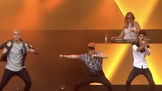 CNCO  Hey DJ Live from Norway Cup 2018 [upl. by Girish]