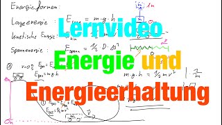 ENERGIE und ENERGIEERHALTUNG ganz einfach erklärt  Der Physiklehrer [upl. by Ahgiel733]