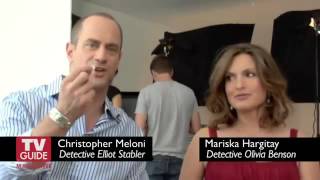 Mariska HargitayChris Meloni TV Guide photo shoot [upl. by Ahselrak]