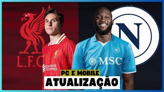 ATUALIZAÇÃO PC E MOBILE  Brasfoot 24 25 versão 22 23 Agosto [upl. by Rhody]