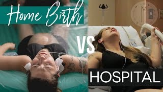 HOME BIRTH VS HOSPITAL BIRTH  PREGNANCY VLOG [upl. by Rochelle744]