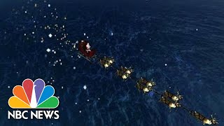 Watch Live NORAD Tracks Santa Claus As He Flies Across The Globe  NBC News [upl. by Hays]