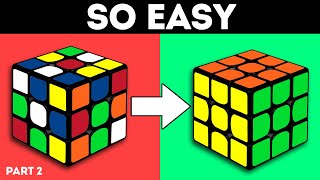 How to solve a Rubik’s cube  The Easiest tutorial  Part 2 [upl. by Anaitak]