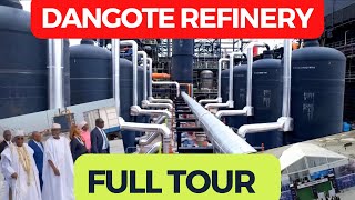 Dangote Refinery Full Tour During Commissioning  Dangote Refinery News Update [upl. by Lebam]