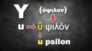 Greek alphabet the CORRECT pronunciation [upl. by Prue]