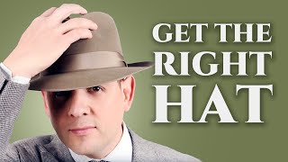 How to Get The Right Hat for Your Face Shape amp Body Type  Fedora Panama Hats amp Felt Hats For Men [upl. by Nanine]