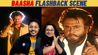 Baasha Flashback Scene Reaction  Superstar Rajinikanth  Thalaiva  Part 5 [upl. by Elliot539]