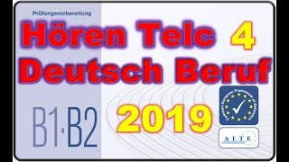 Modelltest B1B2 Beruf Hören Deutsch [upl. by Iroc]