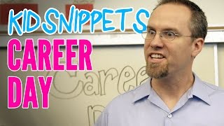 Kid Snippets quotCareer Dayquot Imagined by Kids [upl. by Cutlerr]