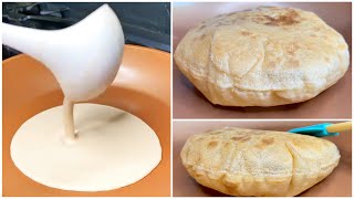 How To Make Liquid Dough Roti  No Kneading No Rolling [upl. by Macdougall]