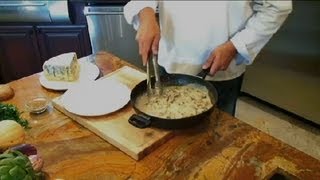 Veal Scallopini With Gorgonzola  Italian Cooking [upl. by Antoine]