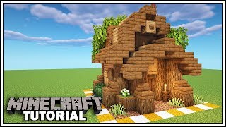 Minecraft 8x8 Starter House Tutorial How to Build [upl. by Everest]