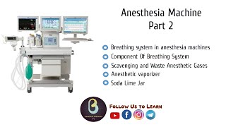 Anesthesia Machine  Part 2  Biomedical Engineers TV [upl. by Packston]