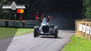 Jay Leno drives the mighty NapierRailton at Goodwood [upl. by Cerallua]