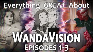 Everything GREAT About WandaVision Episodes 13 [upl. by Bottali]