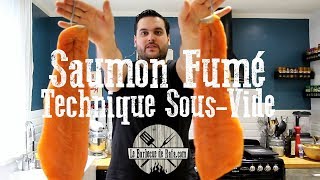 SAUMON FUMÉ  Technique de Salage Sous Vide [upl. by Nalepka]