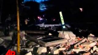 Raw Video 74 Quake Hits New Zealand [upl. by Anaeg]