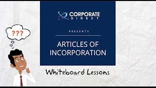 What Are Articles of Incorporation [upl. by Adrienne300]