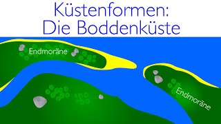 Küstenformen Die Boddenküste [upl. by Crabb]