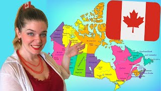 What are Canada’s Provinces and Territories Names of Canadian Provinces Territories and Cities [upl. by Pantin]