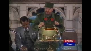 Fidel Castro Speech in Harlem 1995 [upl. by Darwen]