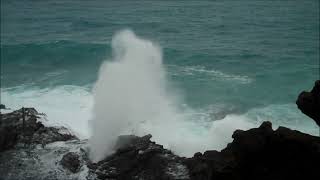 Halona Blowhole on Oahu [upl. by Sparkie]